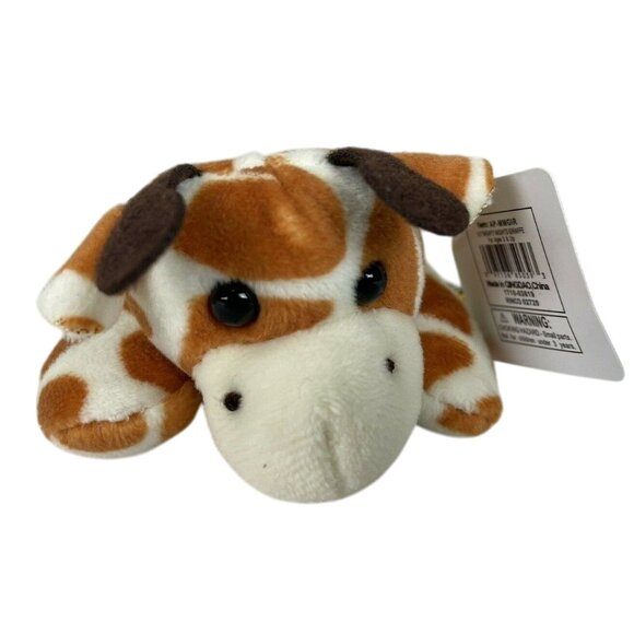 Mighty Mights Mini Giraffe Plush 3.5 Tiny Adventure Planet Small Plush Giraffe - Picture 1 of 9